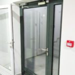 Алюминиевая противопожарная дверь EI 60 / серия FRM7204