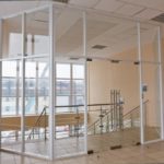 Каркасная противопожарная перегородка / серия FRM5227