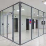 Противопожарная перегородка для медицинских учреждений / серия FRM5543