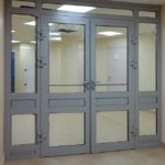 Противопожарная перегородка в тамбур / серия FRM5484